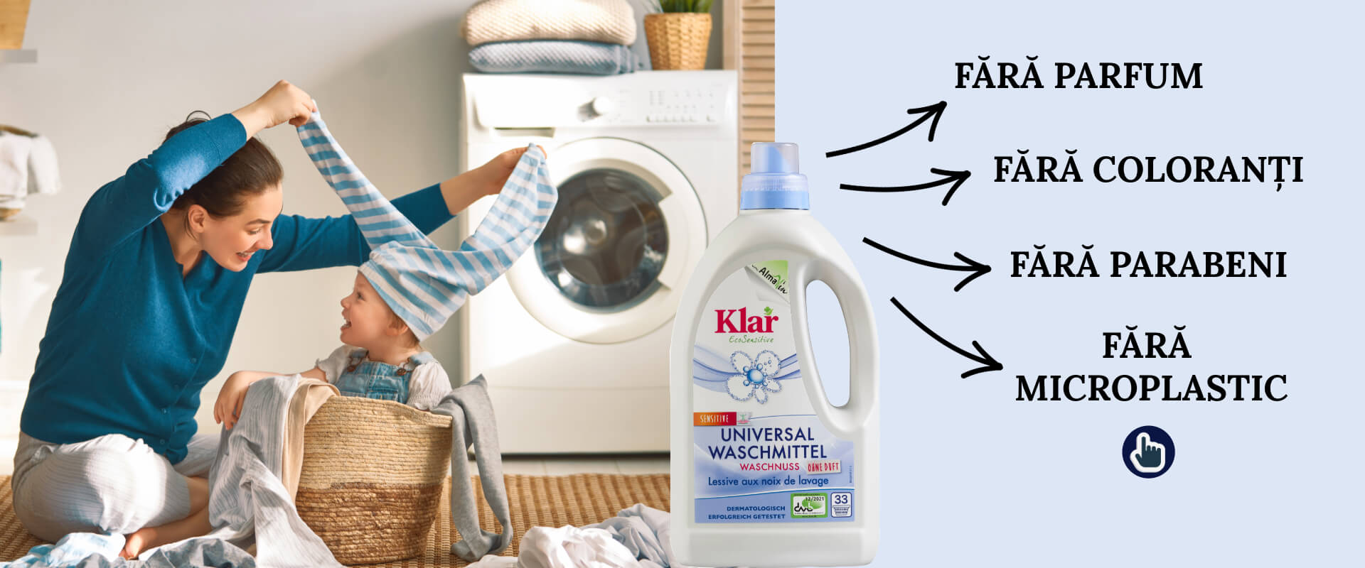 Gata cu alergiile! Iată detergentul ideal pentru pielea sensibilă!