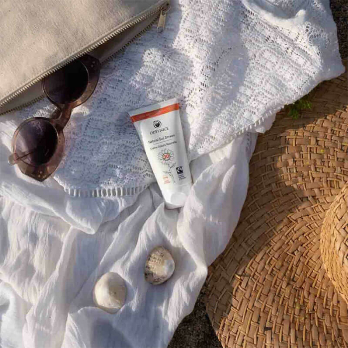 Crema naturala protectie solara FPS 30 pentru piele sensibila, Odylique by Essential Care, 50ml [2]