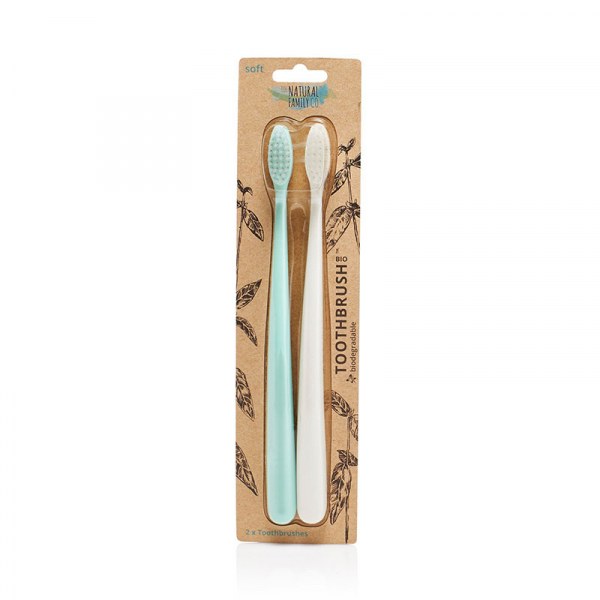 Periuta de dinti Nfco Rivermint Ivory Desert 2 buc