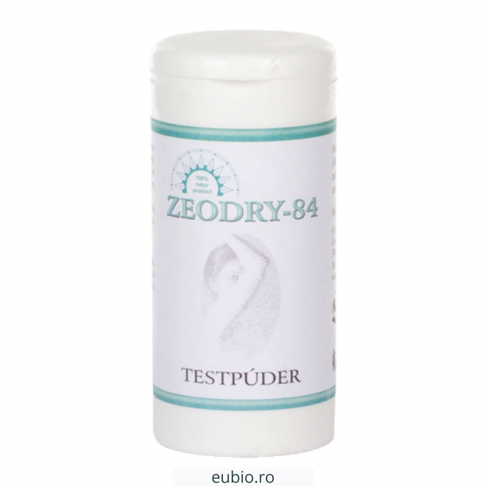 Pudra pentru corp din zeoliti, Zeodry-84, 100g, Geoproduct