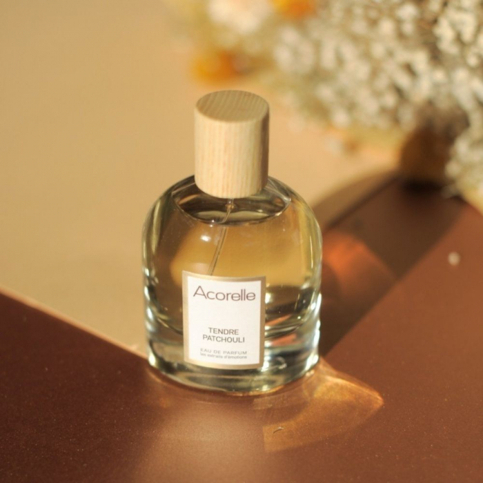 Apa de parfum certificata bio Tendre Patchouli | Acorelle, 50ml [2]