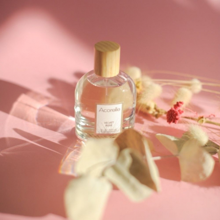Apa de parfum certificata bio Velvet Rose | Acorelle, 50ml [2]