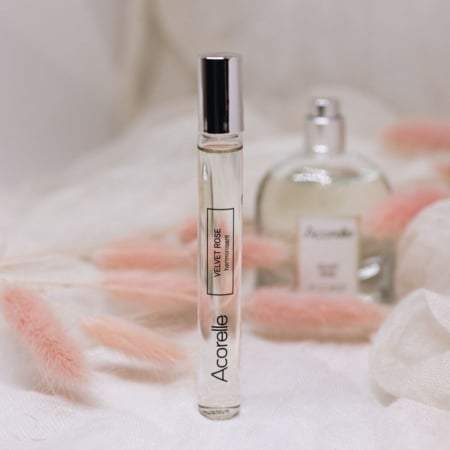 Roll-on apa de parfum certificata bio Velvet Rose | Acorelle, 10ml [2]