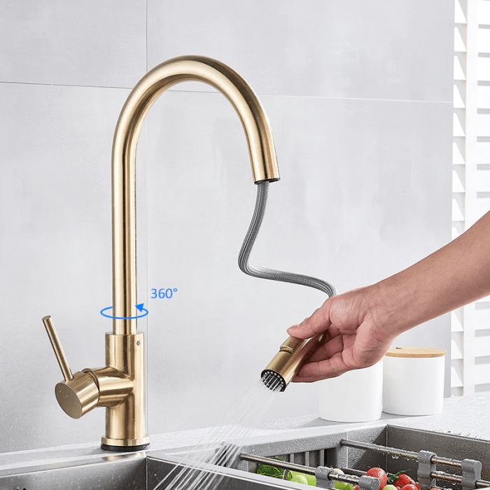 Baterie profesionala, cu senzor de pornire la atingere si dus extractibil [9]