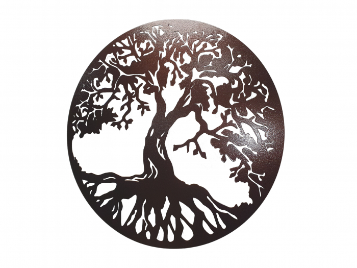 Decor perete Copacul vietii II maro antic [2]