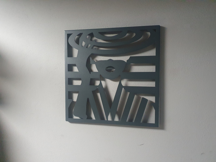 Decor perete Silhouette antracit [4]