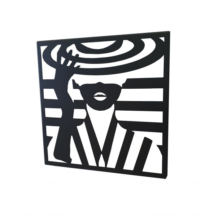 Decor perete Silhouette negru [2]