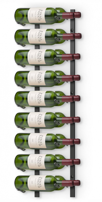 Raft metalic 18 sticle vin Wallflower marca Final Touch [2]