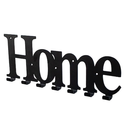 Cuiere decorative - Cuier metalic Home - 7 agatatoare