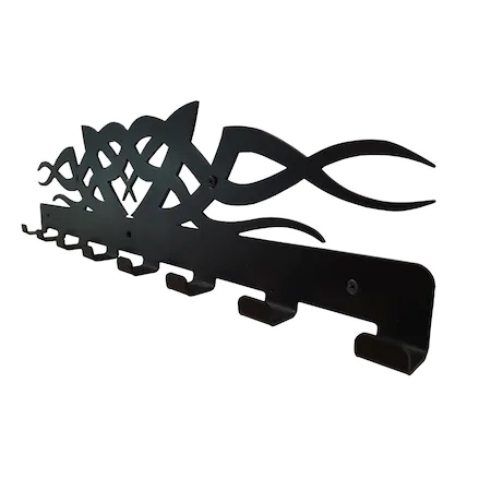 Cuier metalic Tribal - 8 agatatoare [1]