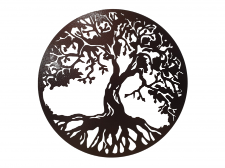 Decoratiuni de perete - Decor perete Copacul vietii II maro antic