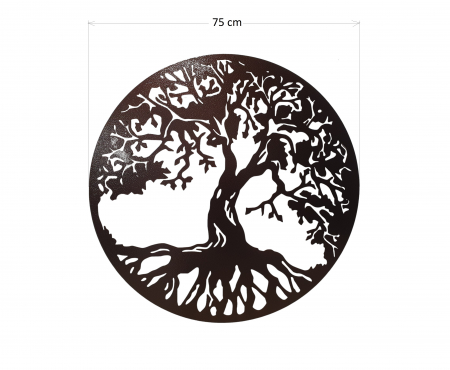 Decor perete Copacul vietii II maro antic [3]