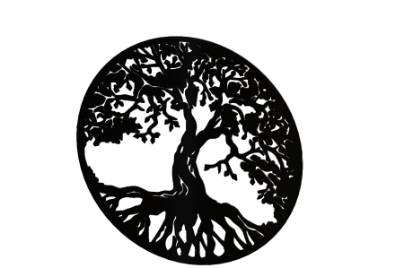 Decor perete Copacul vietii II negru [1]