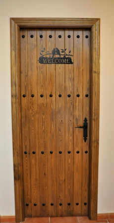 Decor metalic Moineaux 30 x 14 cm. negru [1]