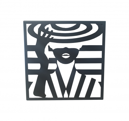 Decoratiuni de perete - Decor perete Silhouette antracit