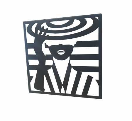 Decor perete Silhouette antracit [1]