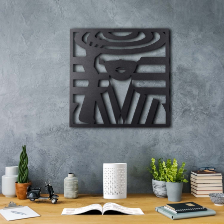 Decor perete Silhouette negru [2]