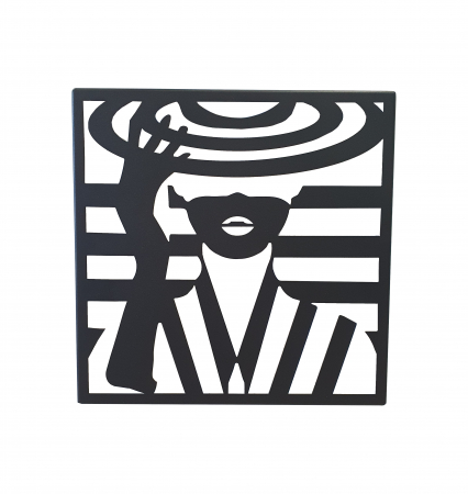 Decoratiuni de perete - Decor perete Silhouette negru