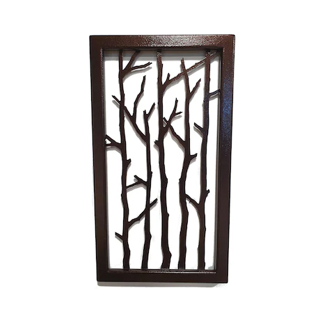 Decoratiuni metalice - Decoratiune metalica de perete - "Art metal" 31 x 55 cm. antic