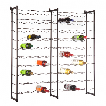 Raft metalic 100 sticle vin marca Wine Rek [1]