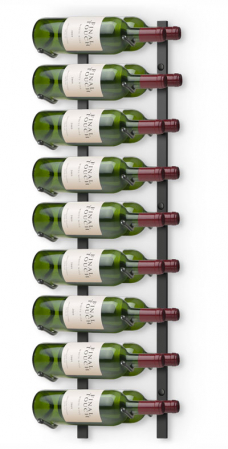 Raft metalic 18 sticle vin Wallflower marca Final Touch [1]