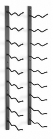 Accesorii pentru vin - Raft metalic 18 sticle vin Wallflower marca Final Touch