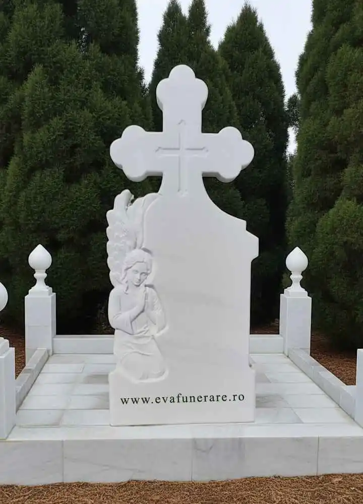 Cruce marmura cu inger  personalizabilă, rată fără dobândă [2]