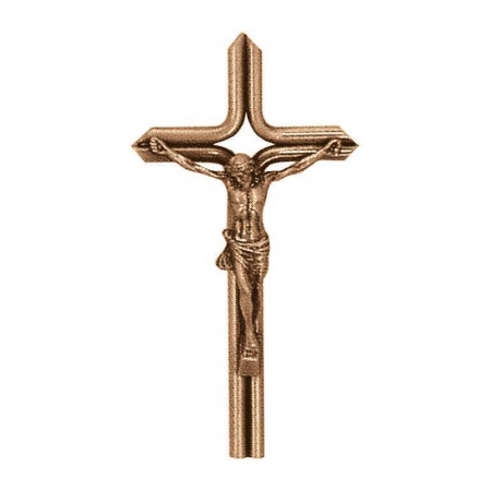 Crucifixe din bronz - Crucifix din bronz ci Iisus 2084
