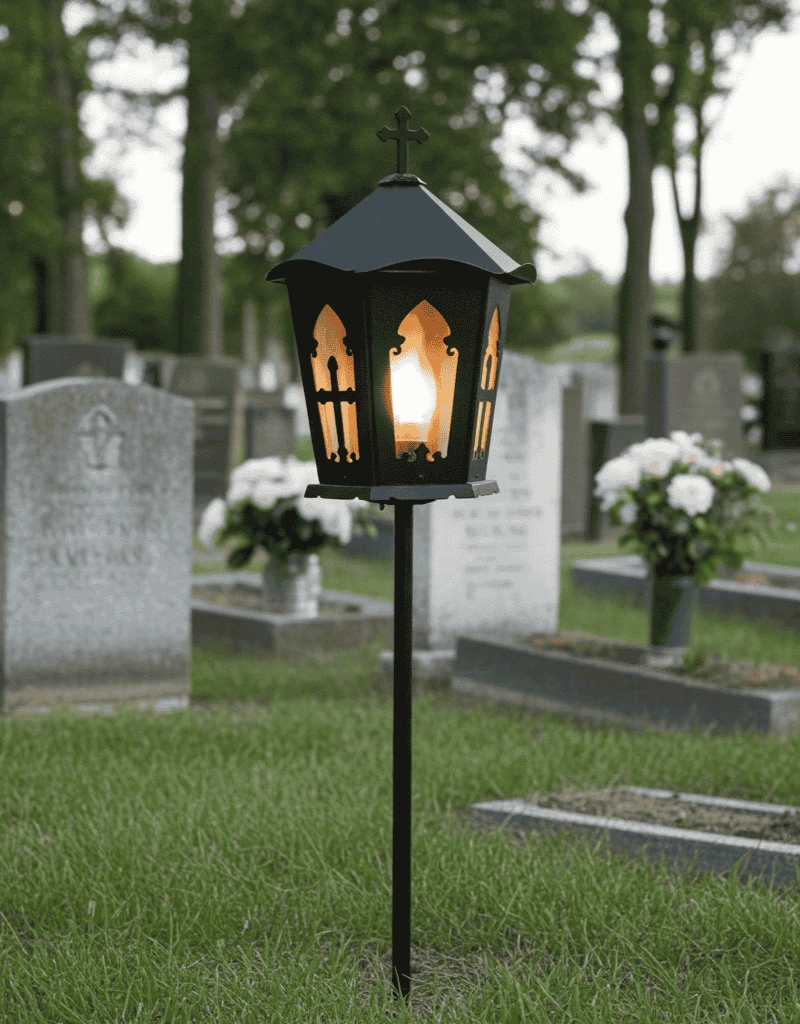 Felinare funerare - Felinar metal F3