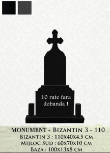 Monumente granit - Cruce granit + BIZ 110/120/130