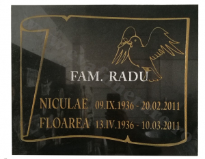Cumperi acum platesti mai tarziu - Placa memoriala din granit 2