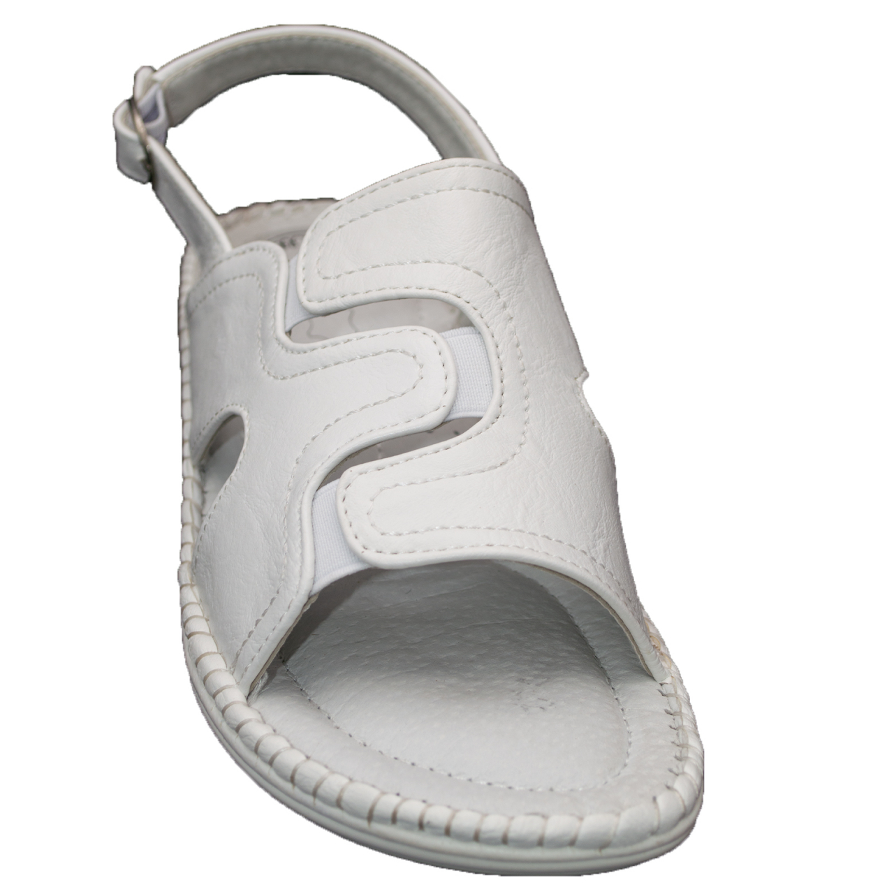 Sandale damă, piele naturala, MMM, 0038, Alb [1]