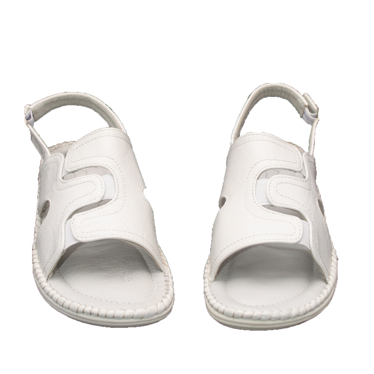 Sandale damă, piele naturala, MMM, 0038, Alb [4]