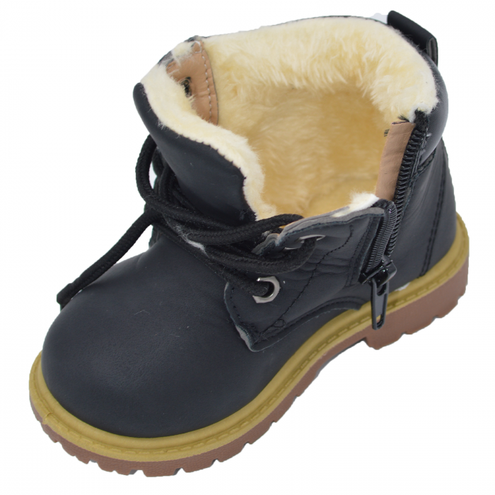 Bocanci copii Fashion, sport, Negru, ta2040 [4]