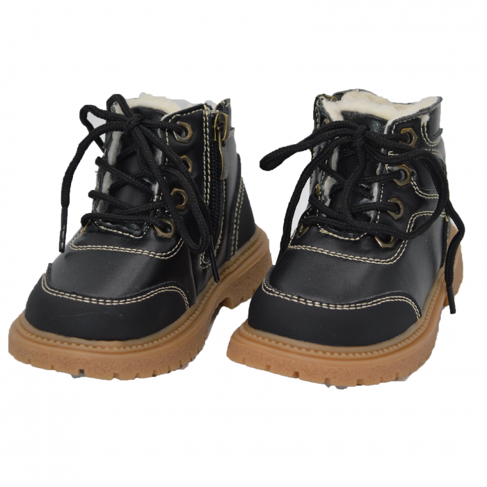 Bocanci copii OEM, Negru, ta2051 [4]
