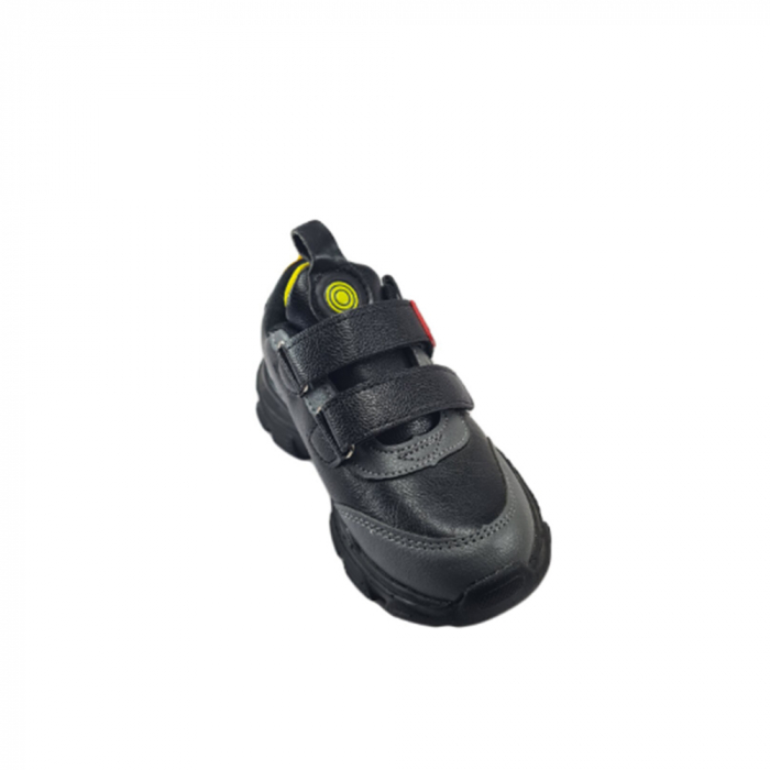 Pantofi sport copii, piele ecologica, ta896, Negru [4]