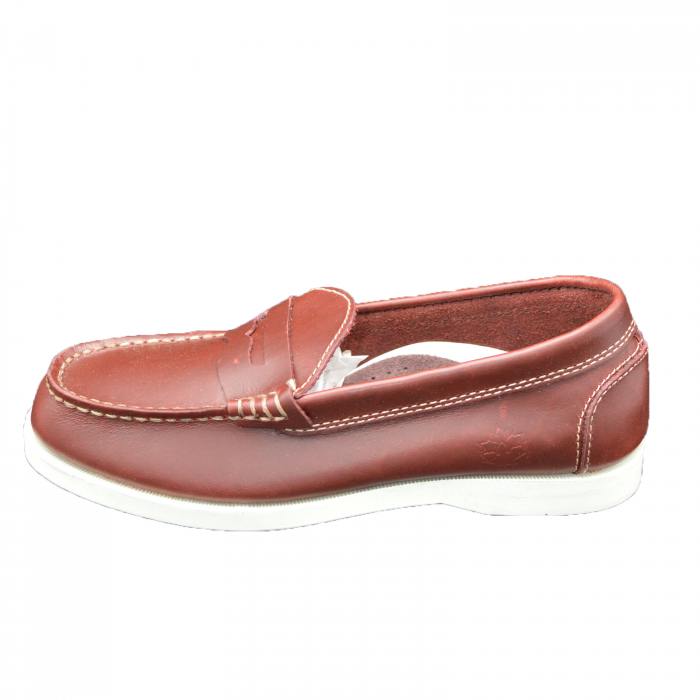 Mocasini copii, Timberland, piele naturală, vișiniu [1]