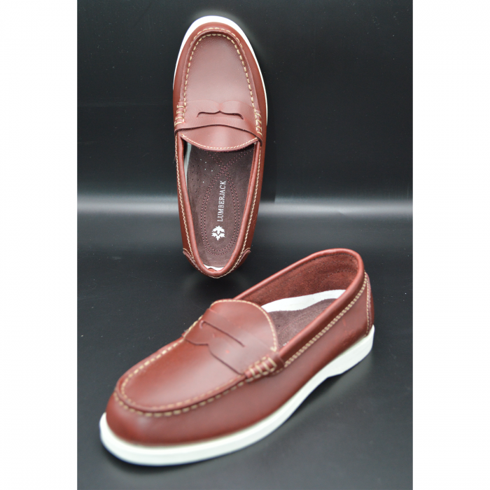 Mocasini copii, Timberland, piele naturală, vișiniu [3]