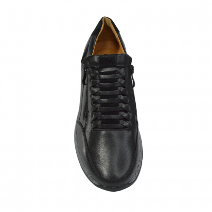 Pantofi barbati, Piele ecologica, Clowse, Negru  C1137 -2 [4]