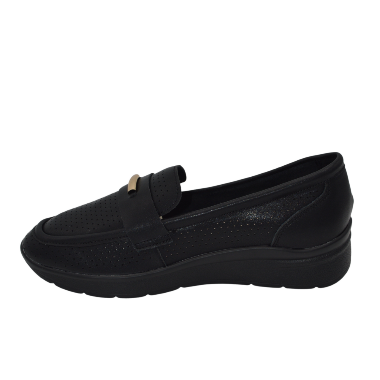 Pantofi dama MMM piele naturala QL783 negru [3]
