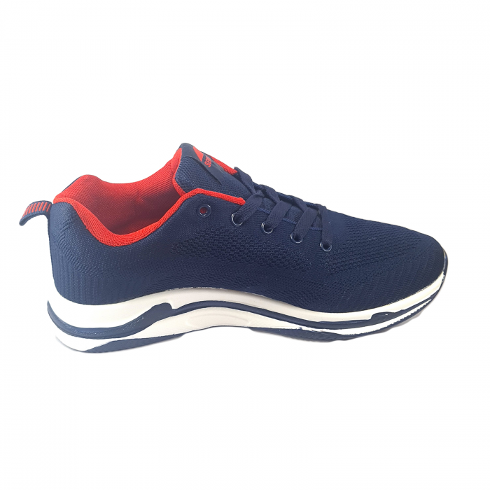 Pantofi sport bărbați, pânza, SENTE, Albastru [3]