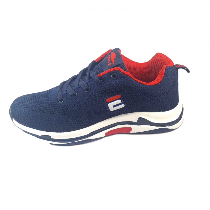 Pantofi sport bărbați, pânza, SENTE, Albastru [1]
