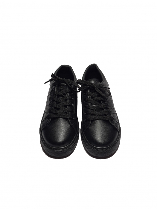 Pantofi sport, Piele ecologică, Negru [3]