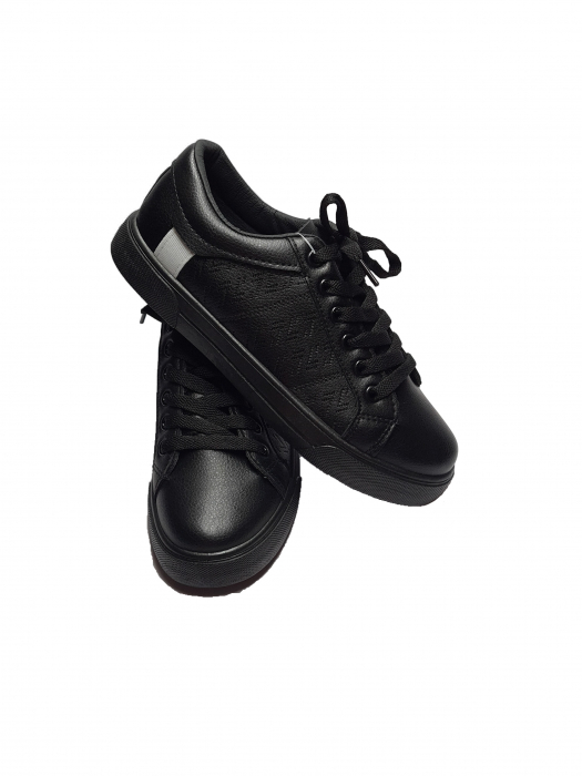 Pantofi sport, Piele ecologică, Negru [4]