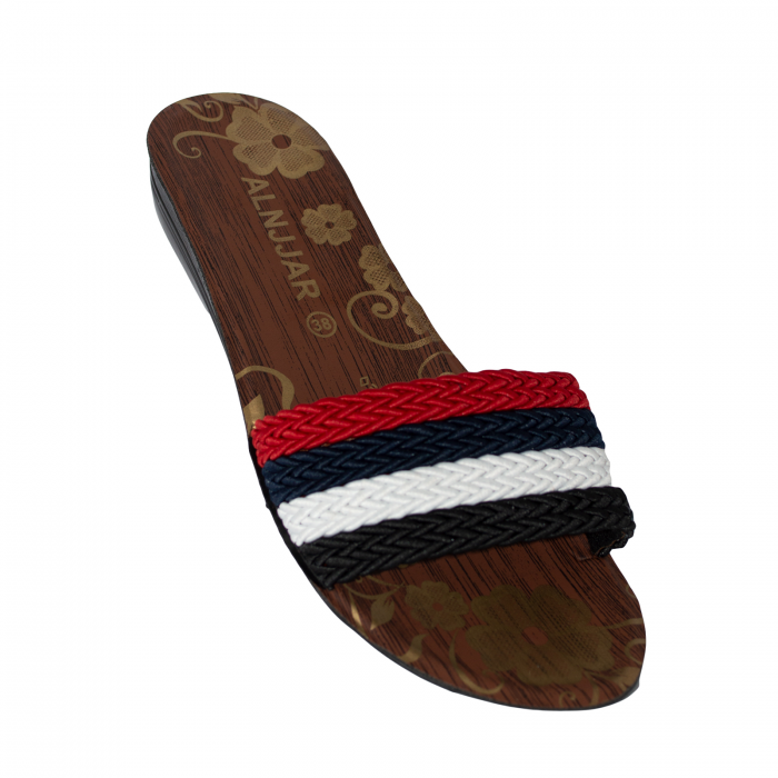 Papuci damă, Talpa joasa, Multicolor,  ta1612 [2]
