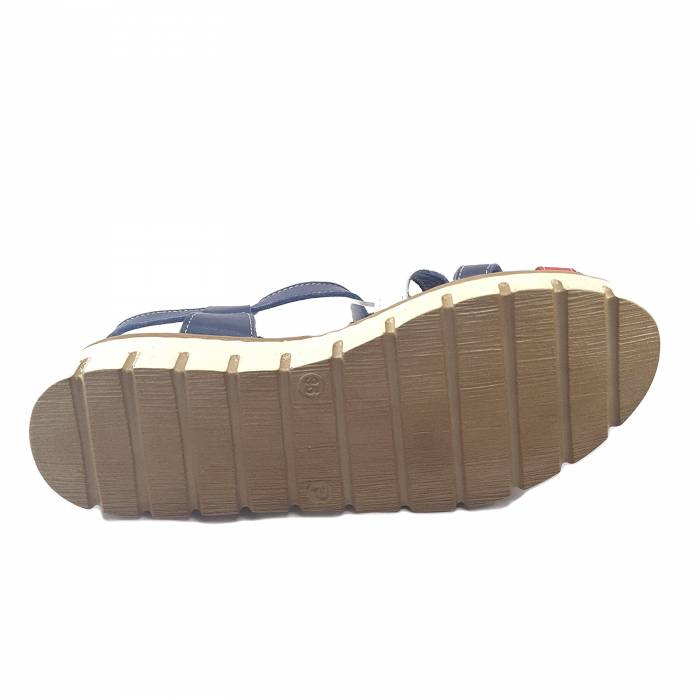Sandale damă, 100% piele naturală, Multicolor, 05:!5 [4]