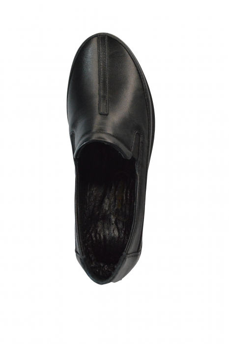 Pantofi dama talpa ordopedica, SCV, Piele naturala, Negru, ta1295 [4]