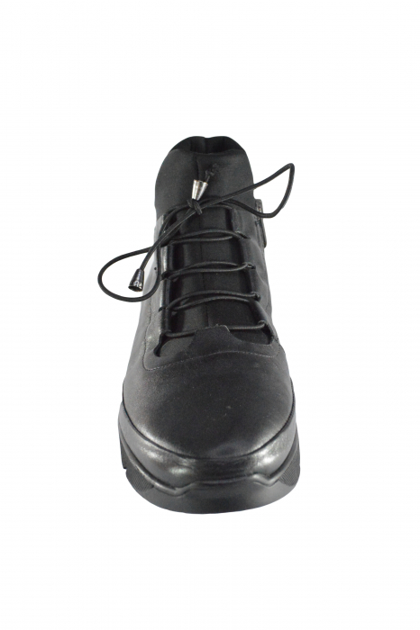 Ghete dama 100% piele naturala, SCV, Negru [4]