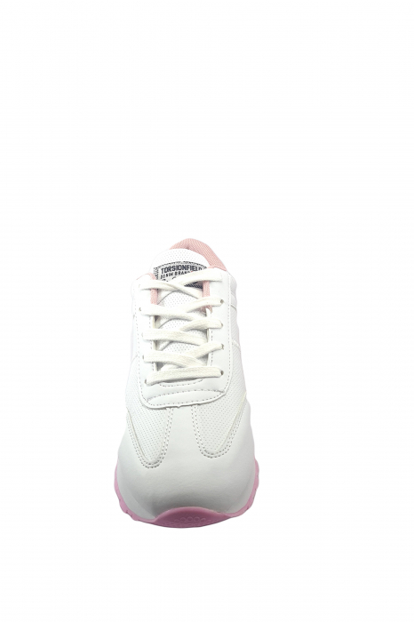 Pantofi sport dama,piele ecologica ,Alb, Sente [3]