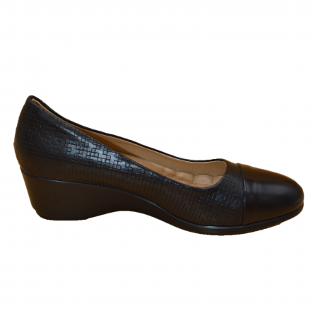 Pantofi damă, Lulux Talpă ortopedică,  Negru [2]